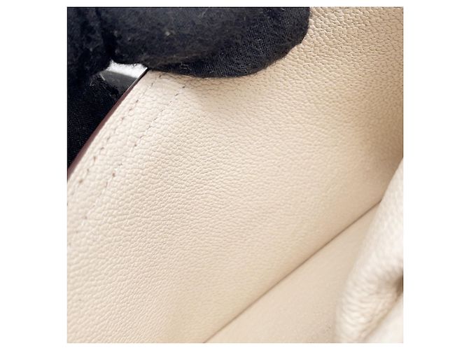 Hermès Bearn Soufflé Long Wallet Roh - Ansicht 8