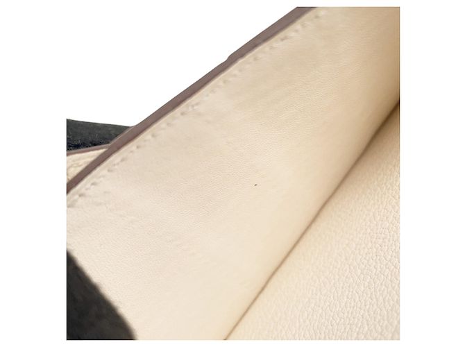 Hermès Bearn Soufflé Long Wallet Roh - Ansicht 9