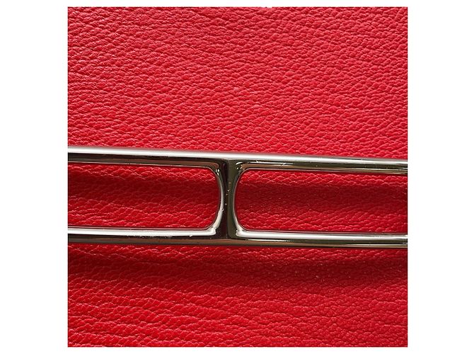Hermès Cartera bi-fold Hermes Roulis Rouge Cou Roja - vista 10