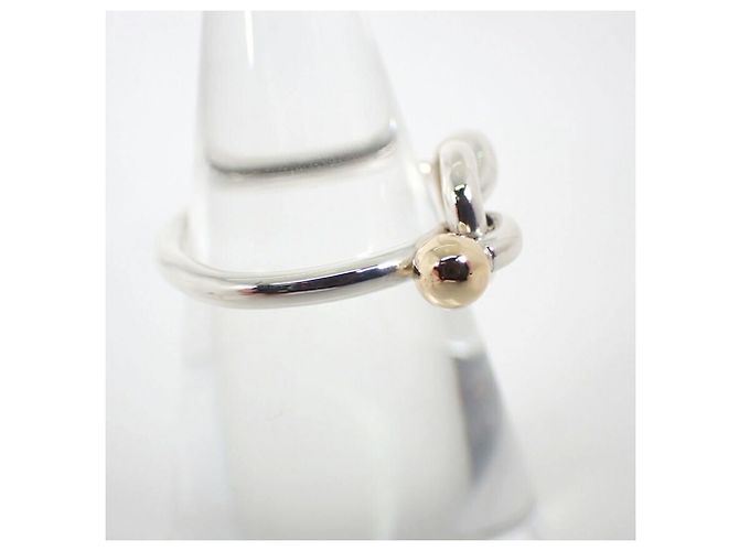 Tiffany & Co. Love Knot Ring aus 925 Silber und 750 Gold - Ansicht 3
