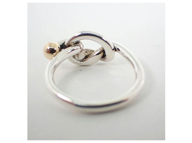 Tiffany & Co. Love Knot Ring aus 925 Silber und 750 Gold - Ansicht 7