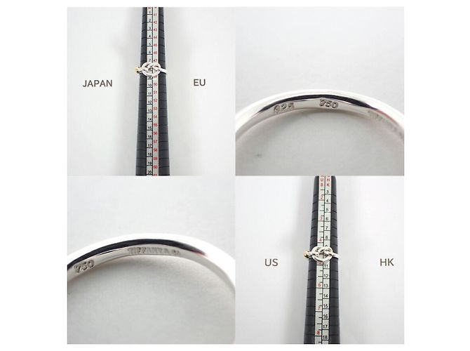 Tiffany & Co. Love Knot Ring aus 925 Silber und 750 Gold - Ansicht 8