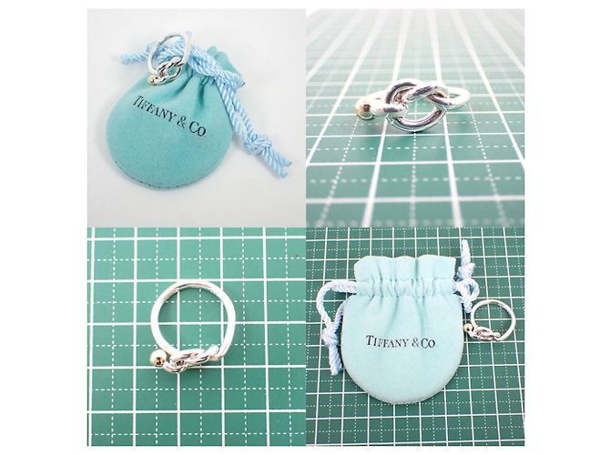 Tiffany & Co. Love Knot Ring aus 925 Silber und 750 Gold - Ansicht 9