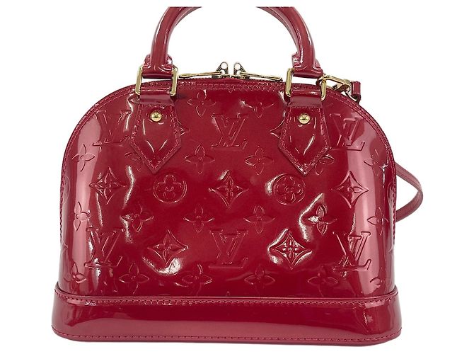 Borsa Louis Vuitton Alma BB Rosso - vista 2
