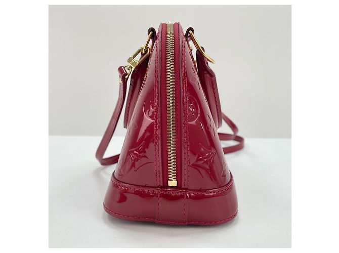 Borsa Louis Vuitton Alma BB Rosso - vista 5