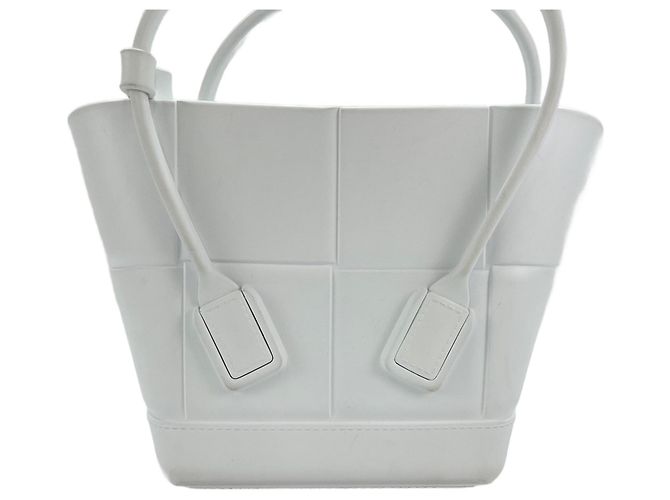 Borsa Tote Arco Bottega Veneta Bianco - vista 3