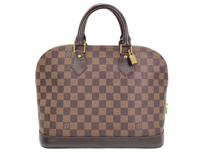 Borsa Louis Vuitton Alma Marrone - vista 2