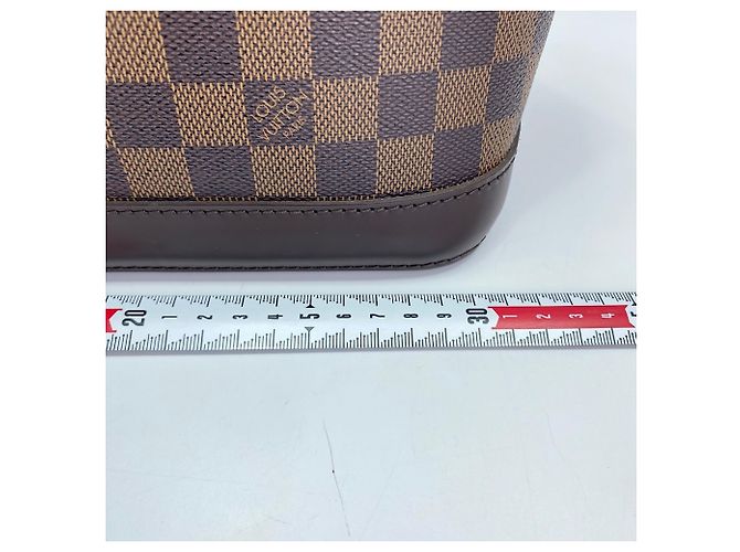 Borsa Louis Vuitton Alma Marrone - vista 4