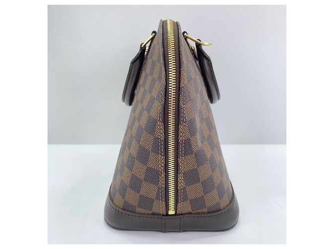 Borsa Louis Vuitton Alma Marrone - vista 6