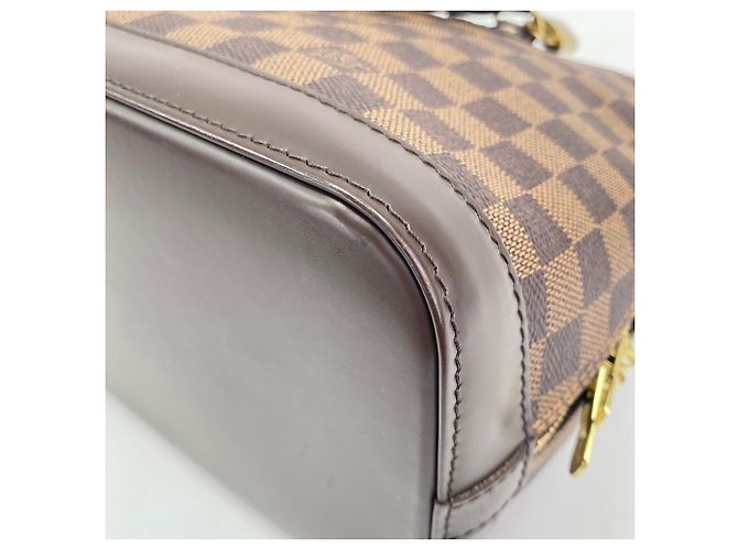 Borsa Louis Vuitton Alma Marrone - vista 8