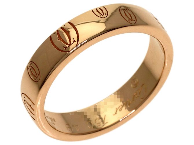 Anello Happy Birthday Cartier in oro rosa 18K - vista 2