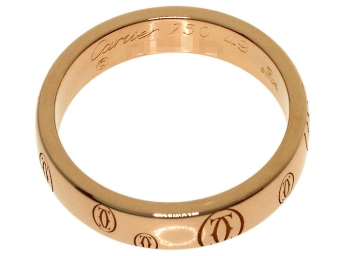 Anello Happy Birthday Cartier in oro rosa 18K - vista 4
