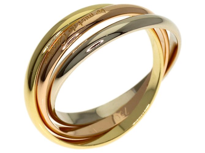 Anello Trinity in oro 18K Cartier - vista 2