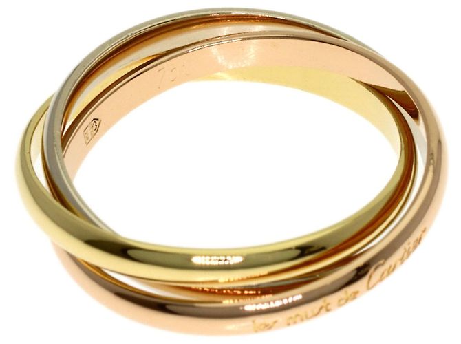 Anello Trinity in oro 18K Cartier - vista 3