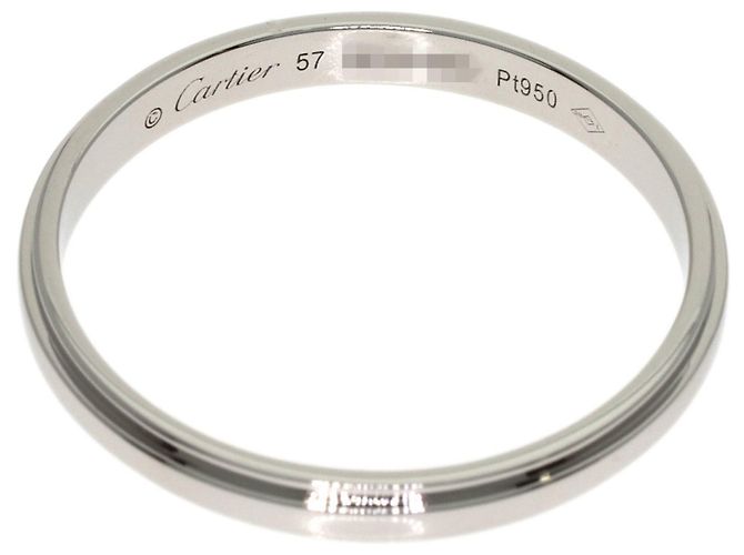 Cartier Damour #57 Ring aus Platin - Ansicht 4