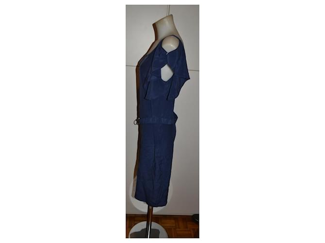 Gerard Darel Kleid Blau - Ansicht 2