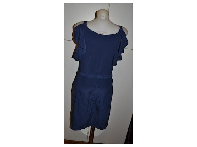 Gerard Darel Kleid Blau - Ansicht 3