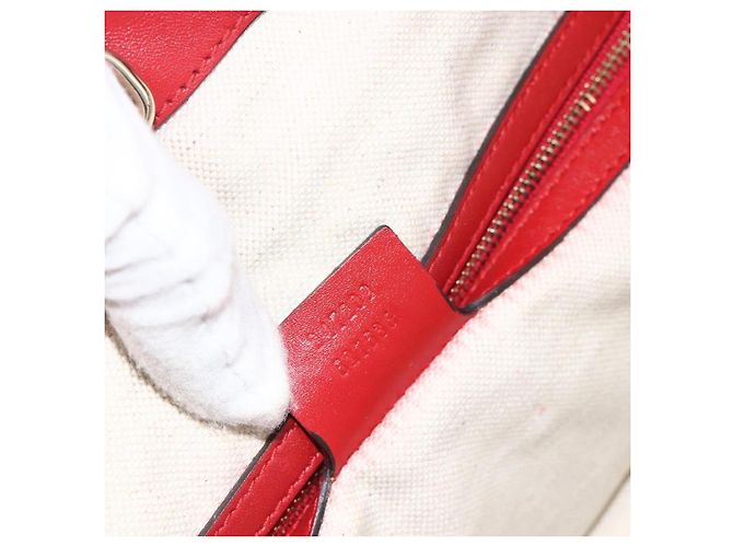 Gucci Craft Tote Diamante Leder Medium Rot - Ansicht 7
