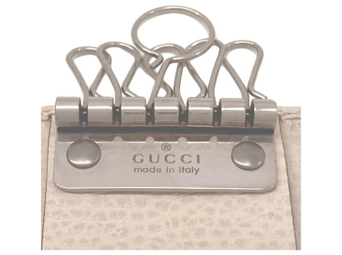 Porta llaves Gucci GG Marmont Double G Blanco - vista 5