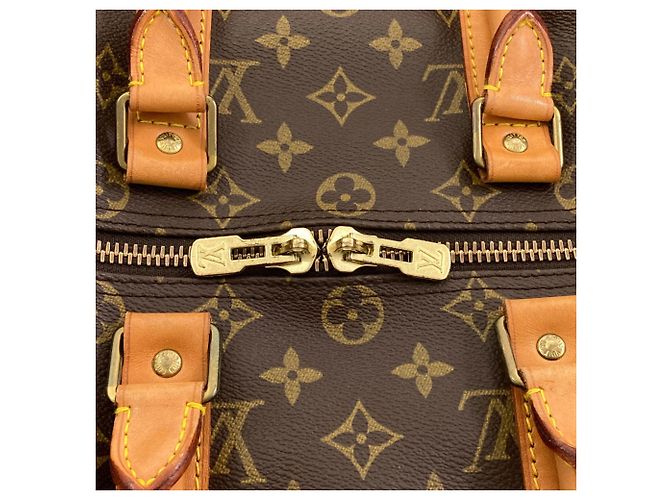 Borsa Louis Vuitton Keepall 45 Bandoulière Monogramma - vista 12