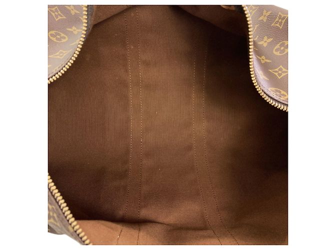 Borsa Louis Vuitton Keepall 45 Bandoulière Monogramma - vista 5