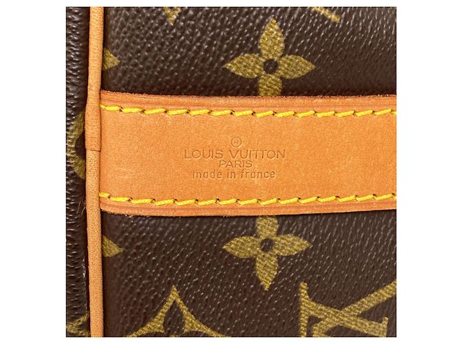 Borsa Louis Vuitton Keepall 45 Bandoulière Monogramma - vista 6