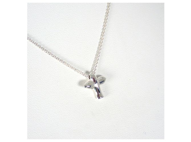 Elsa Peretti Collana con pendente Tiffany & Co. 925 Peretti Bird Cross - vista 4