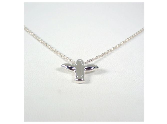 Elsa Peretti Collana con pendente Tiffany & Co. 925 Peretti Bird Cross - vista 5