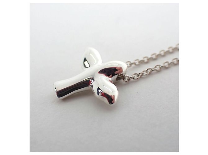 Elsa Peretti Collana con pendente Tiffany & Co. 925 Peretti Bird Cross - vista 8