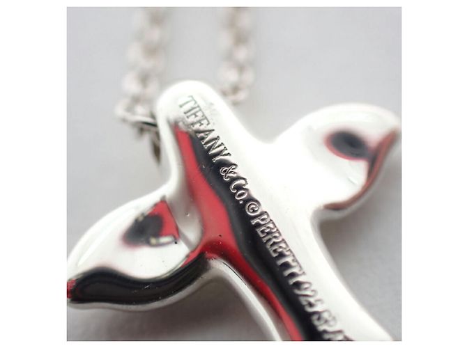 Elsa Peretti Collana con pendente Tiffany & Co. 925 Peretti Bird Cross - vista 9