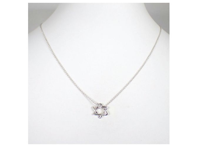 Collana con pendente Tiffany & Co. Stella di Davide 925 - vista 3