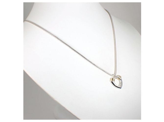 Collana con pendente a cuore in oro rosa 18K e argento sterling Tiffany & Co. - vista 5