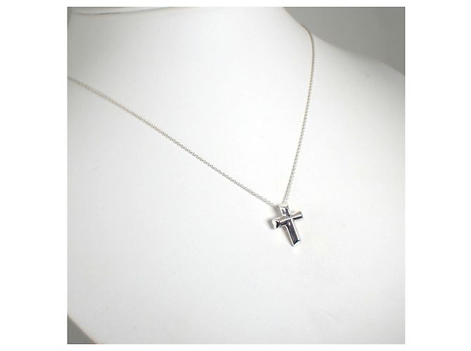 Collana con pendente Tiffany & Co. 925 Tenderness Heart Cross - vista 4