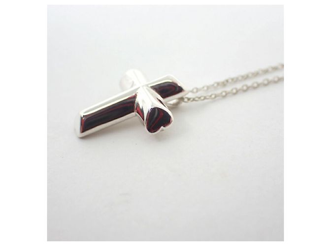 Collana con pendente Tiffany & Co. 925 Tenderness Heart Cross - vista 6