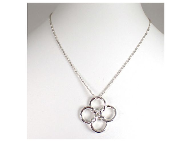 Colar com pingente Tiffany & Co. 925 Loving Heart Clover - vista 3