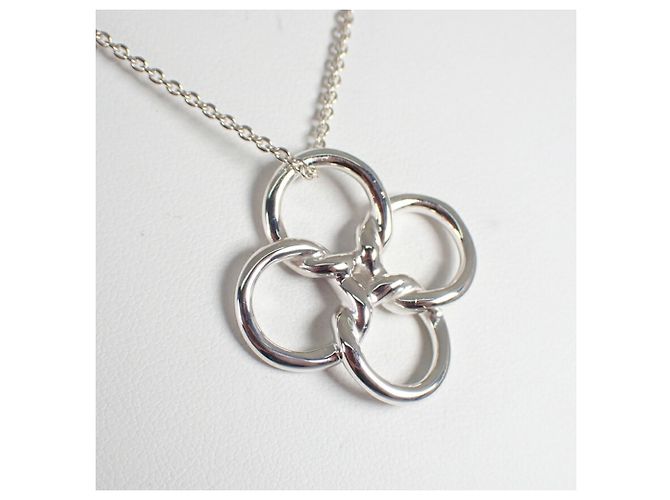 Colar com pingente Tiffany & Co. 925 Loving Heart Clover - vista 4
