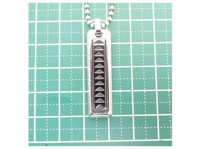 Collana con pendente piatto Tiffany & Co. Makers 925 Titanium Paloma Picasso - vista 11