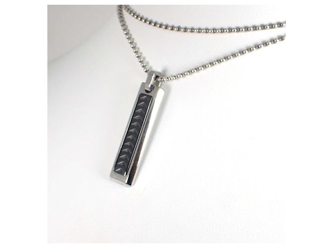 Collana con pendente piatto Tiffany & Co. Makers 925 Titanium Paloma Picasso - vista 3