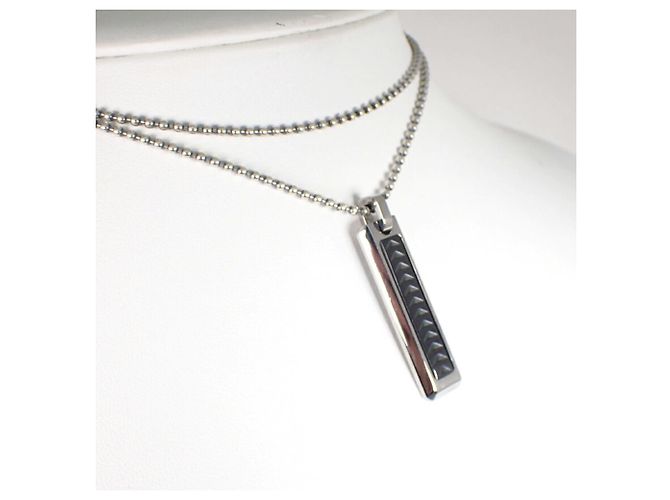 Collana con pendente piatto Tiffany & Co. Makers 925 Titanium Paloma Picasso - vista 4