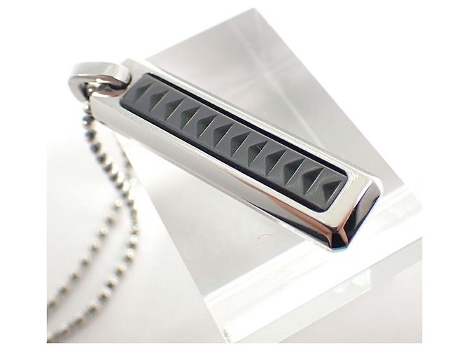 Collana con pendente piatto Tiffany & Co. Makers 925 Titanium Paloma Picasso - vista 5