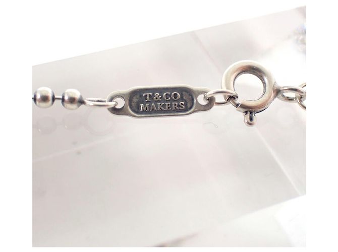 Collana con pendente piatto Tiffany & Co. Makers 925 Titanium Paloma Picasso - vista 8