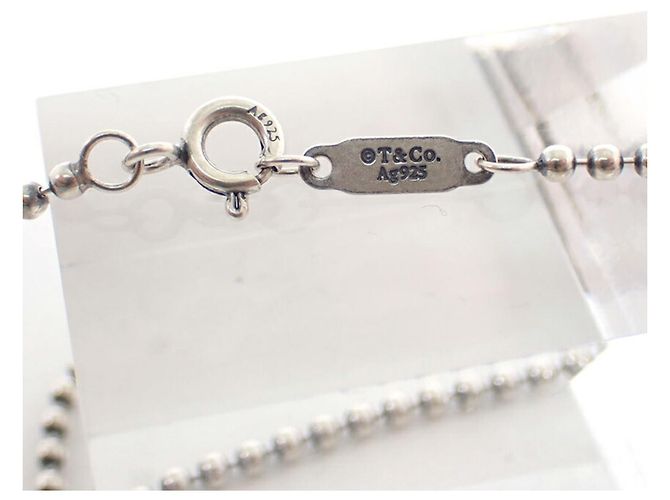 Collana con pendente piatto Tiffany & Co. Makers 925 Titanium Paloma Picasso - vista 9