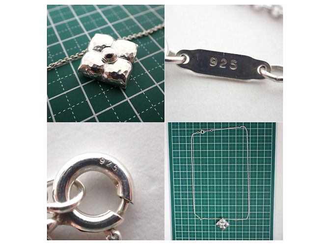 Collana con pendente Tiffany & Co. 925 Hammered Flower - vista 10