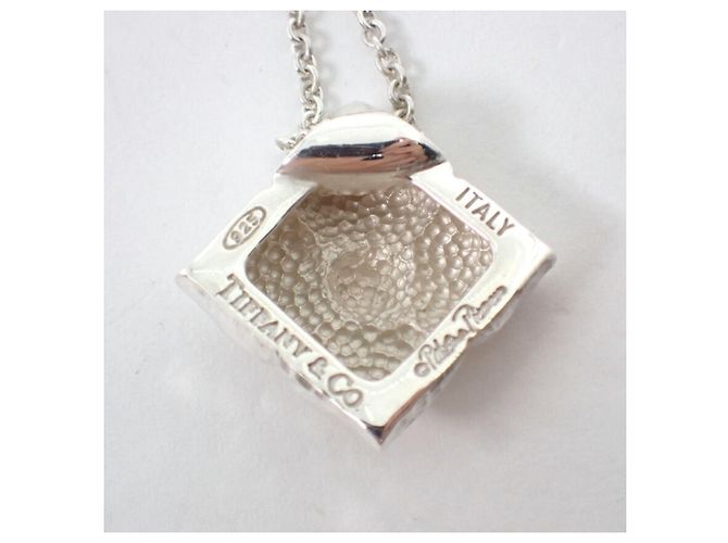 Collana con pendente Tiffany & Co. 925 Hammered Flower - vista 6