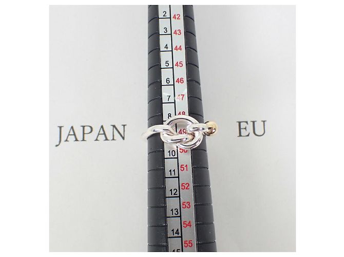 Anello Love Knot in argento 925 e oro 750 Tiffany & Co. - vista 9