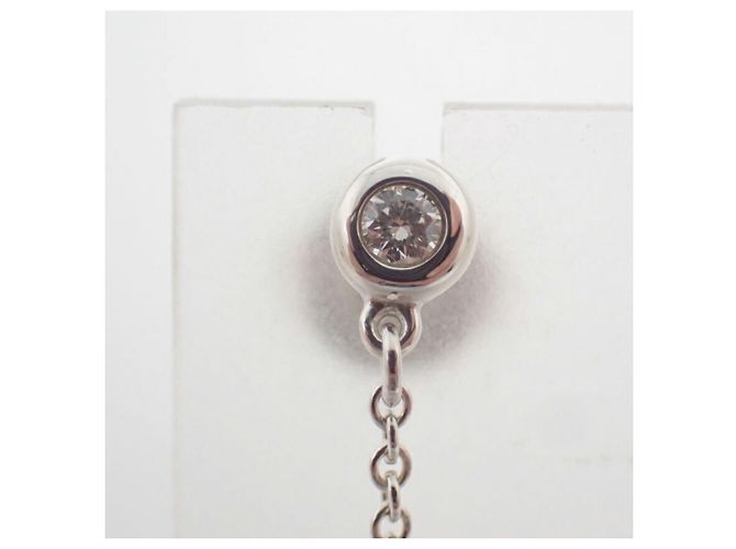 Orecchini Tiffany & Co. 925 By the Yard Diamond Heart - vista 6