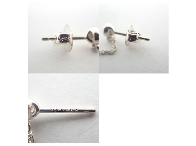 Orecchini Tiffany & Co. 925 By the Yard Diamond Heart - vista 9