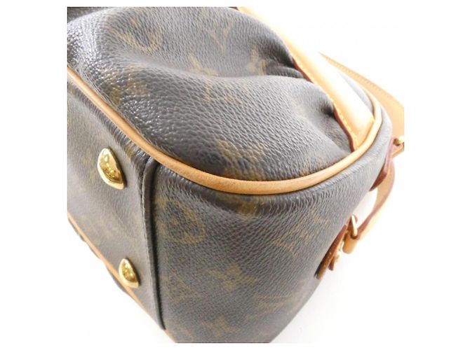 Borsa a Spalla Louis Vuitton Monogram Clara Marrone - vista 2