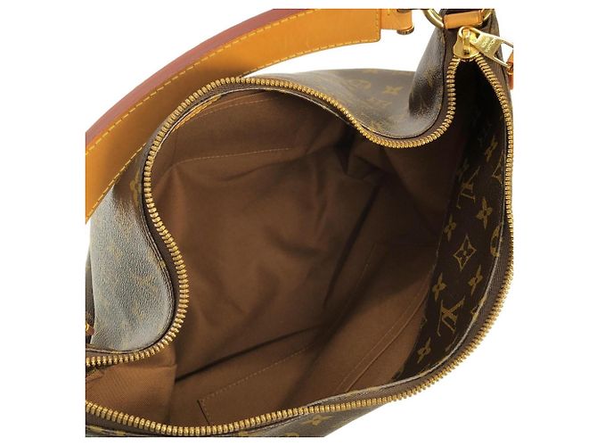 Borsa a tracolla Louis Vuitton Monogram Suli MM Marrone - vista 9