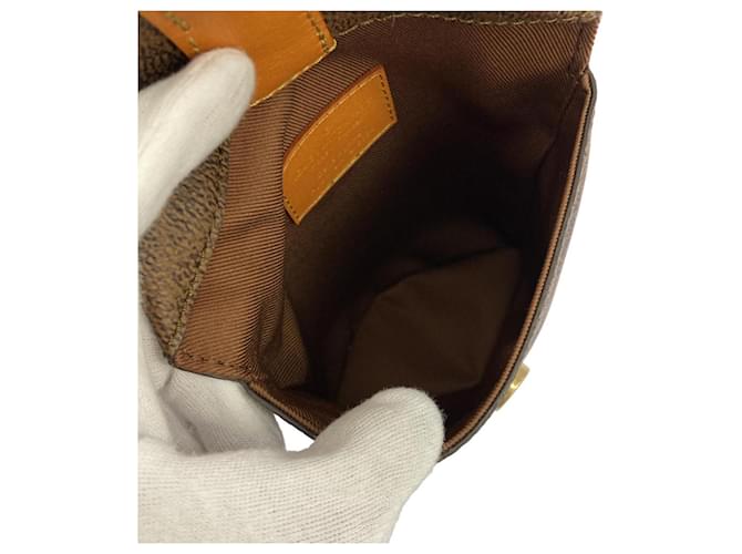 Pochette Louis Vuitton Monogram Dust Envelope Marrone - vista 6